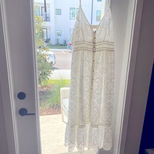 Altar’d State White Lace Dress.